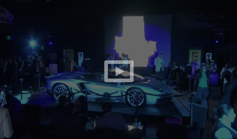 Quattro Agencia BTL - Lanzamiento Lamborghini